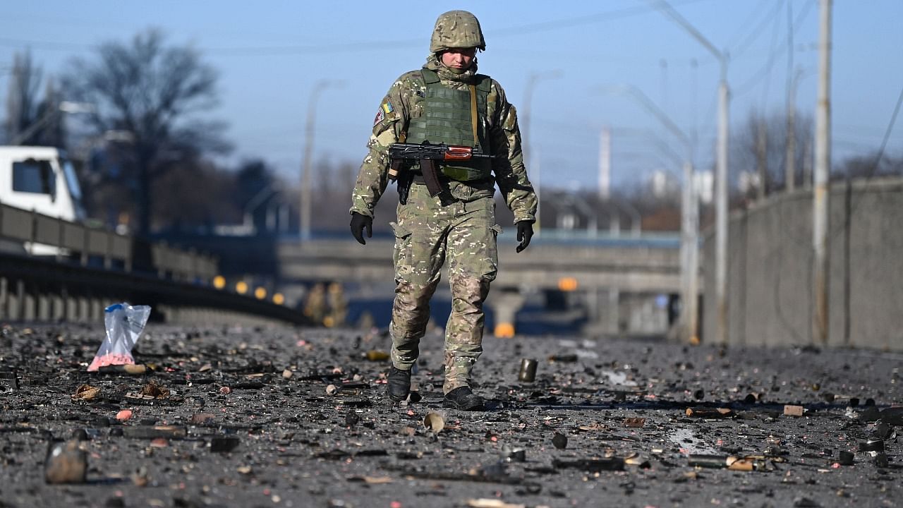 Moscow has not so far provided any details of Russian losses in the fighting in the face of statements from Kyiv that they have inflicted heavy casualties on Moscow's forces. Credit: AFP Photo