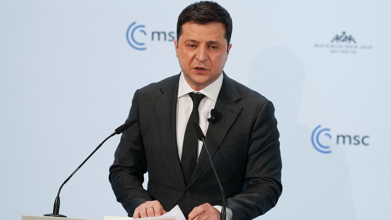 Ukrainian President Volodymyr Zelenskyy. Credit: AP/PTI File Photo