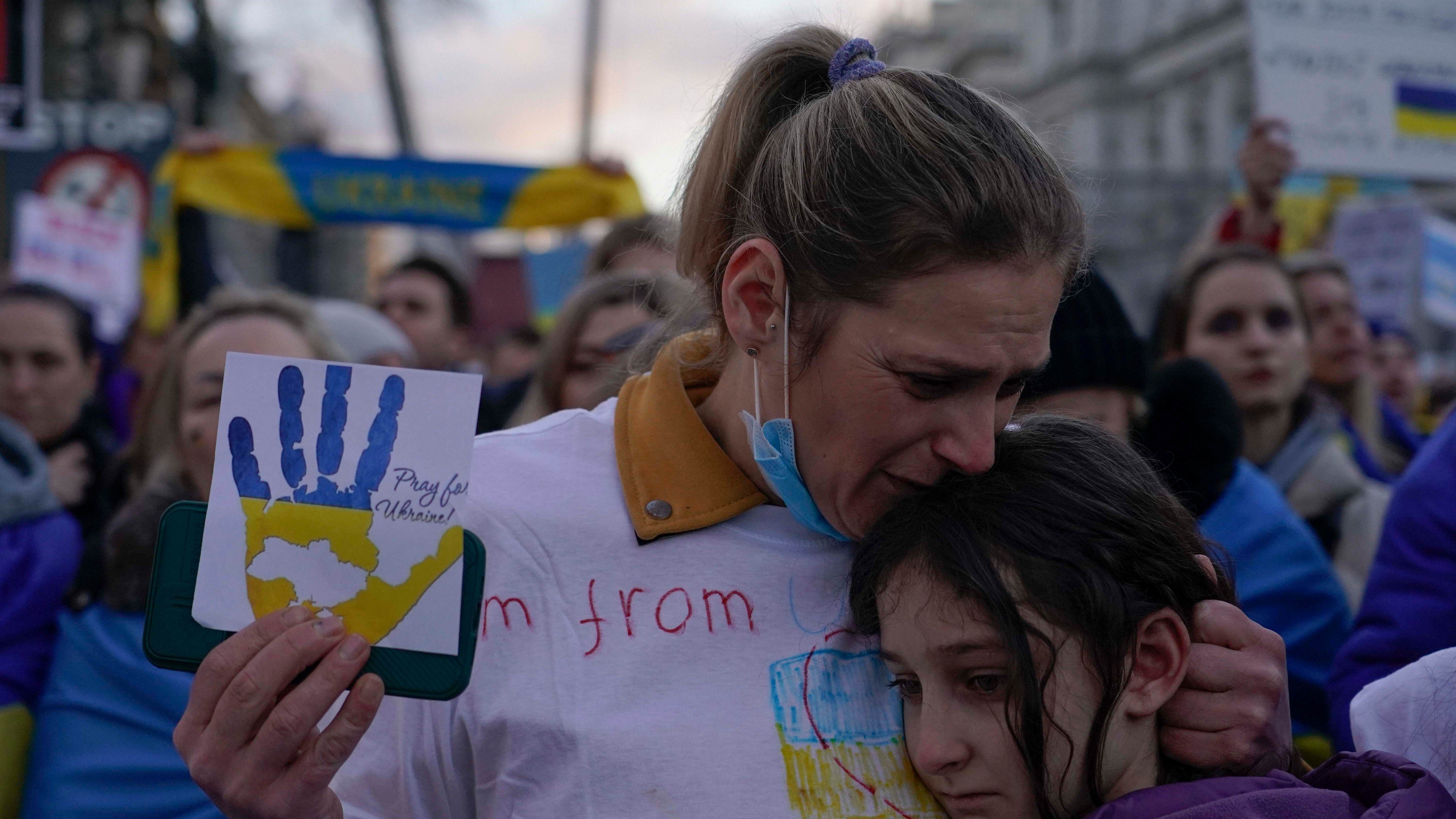 Putin has cited the need to "denazify" Ukraine's leadership as one of his main reasons for invasion, accusing it of genocide against Russian-speakers in eastern Ukraine. Kyiv and its Western allies dismiss the accusations as baseless propaganda. Credit: AP Photo