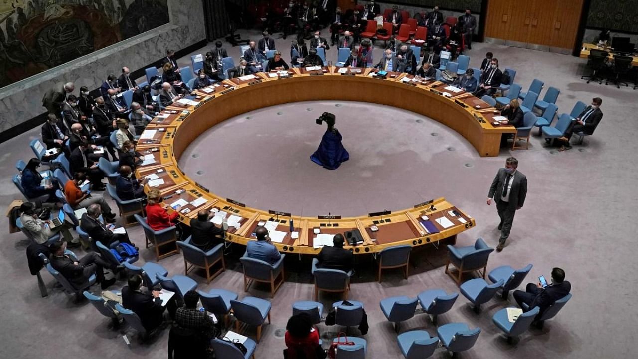 UN Security Council. Credi: AFP Photo