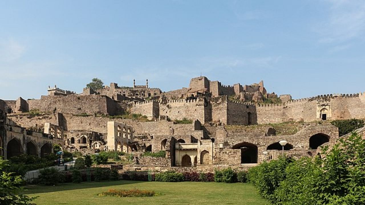 Hyderabad's Golconda Fort. Credit: Wikimedia Commons