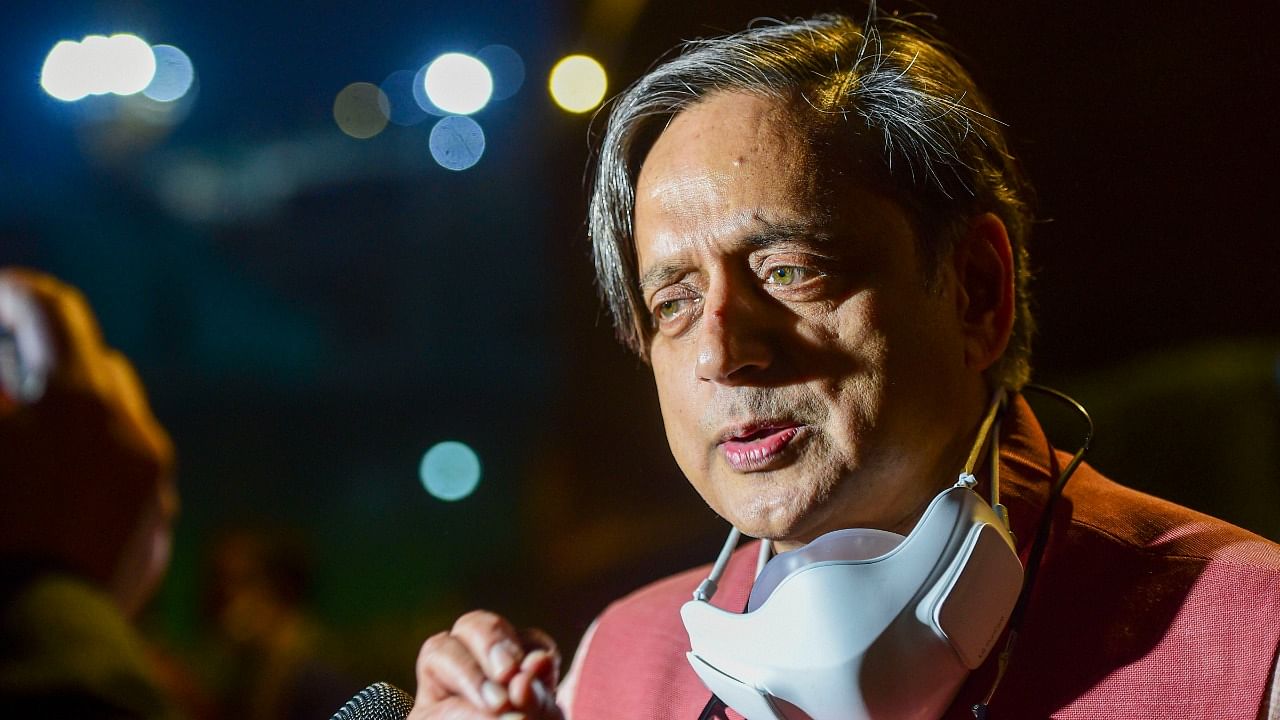 Congress MP Shashi Tharoor. Credit: PTI File Photo