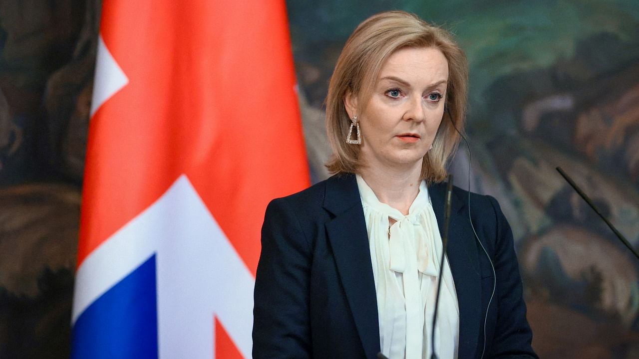 UK Foreign Secretary Liz Truss. Credit: Reuters Photo