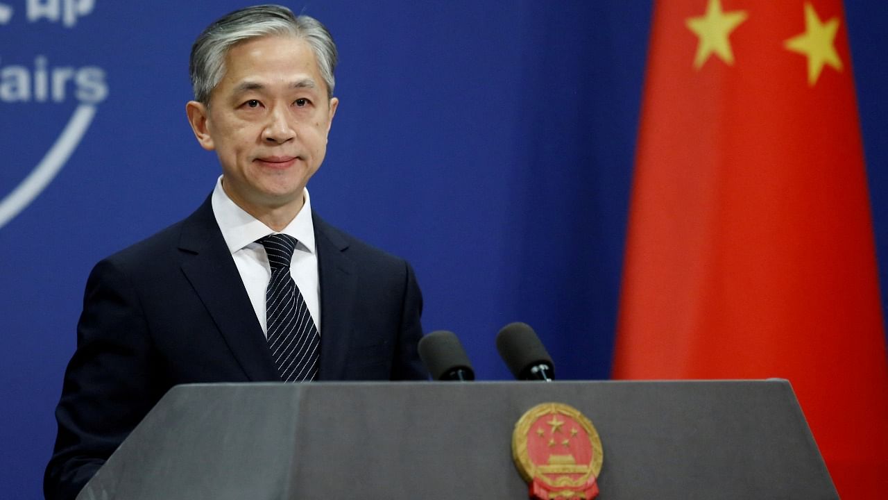 China's foreign ministry spokesman Wang Wenbin. Credit: Reuters Photo