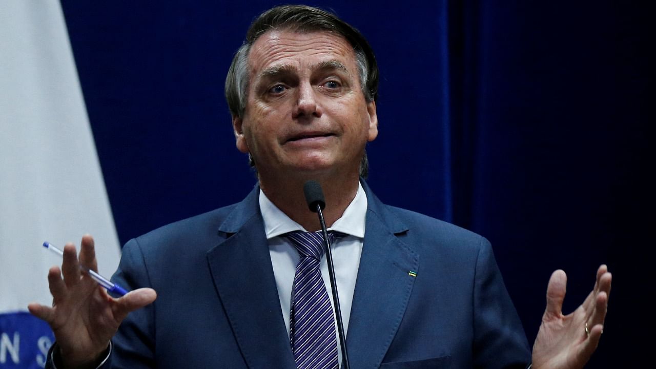Brazilian President Jair Bolsonaro. Credit: Reuters Photo