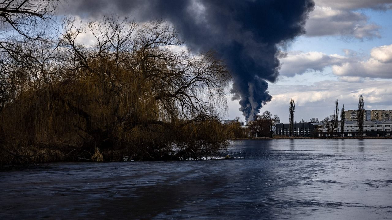 Ukraine's foreign minister said on February 27, that Kyiv would not buckle at talks with Russia over its invasion, accusing President Vladimir Putin of seeking to increase "pressure" by ordering his nuclear forces on high alert. Credit: AFP Photo