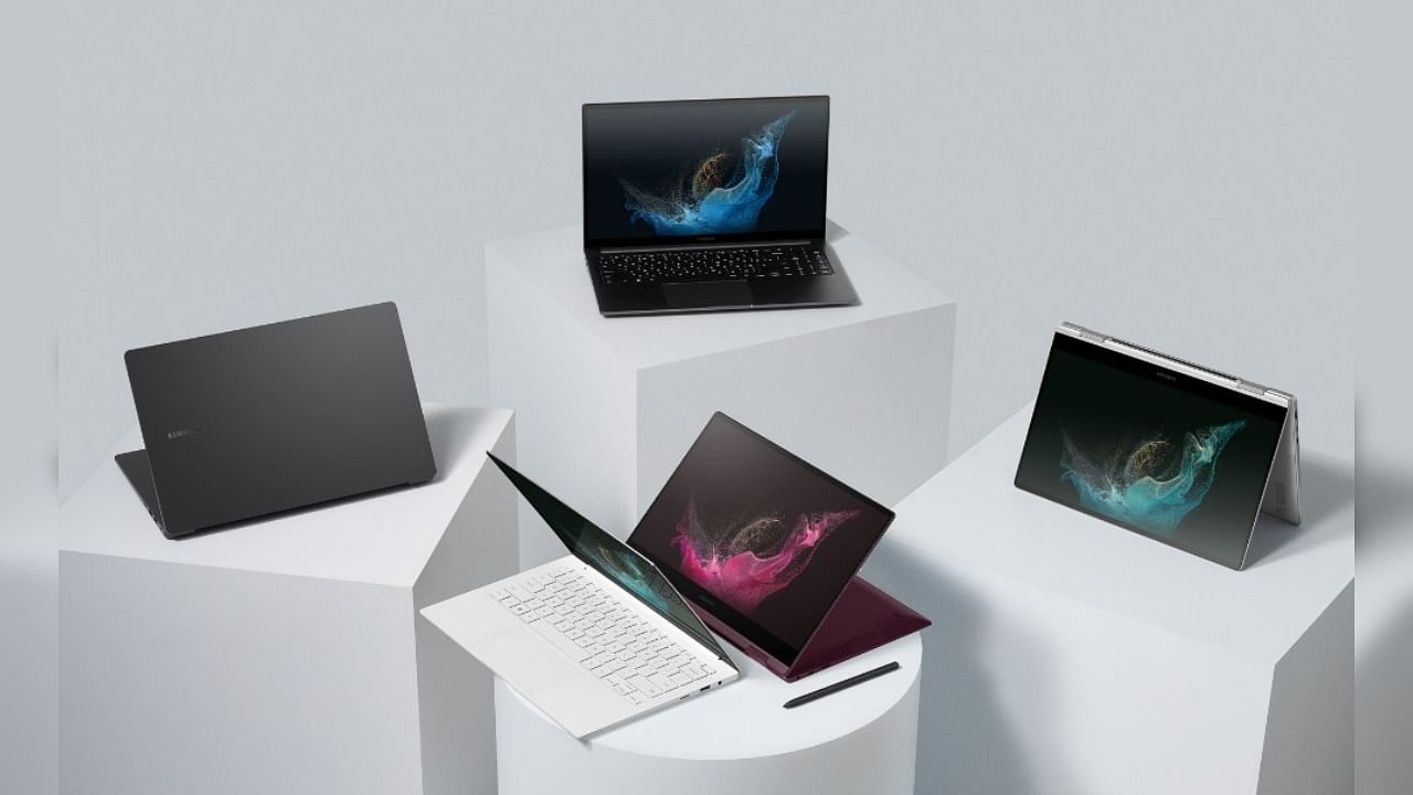 The new Galaxy Book2 Business series. Credit: Samsung India