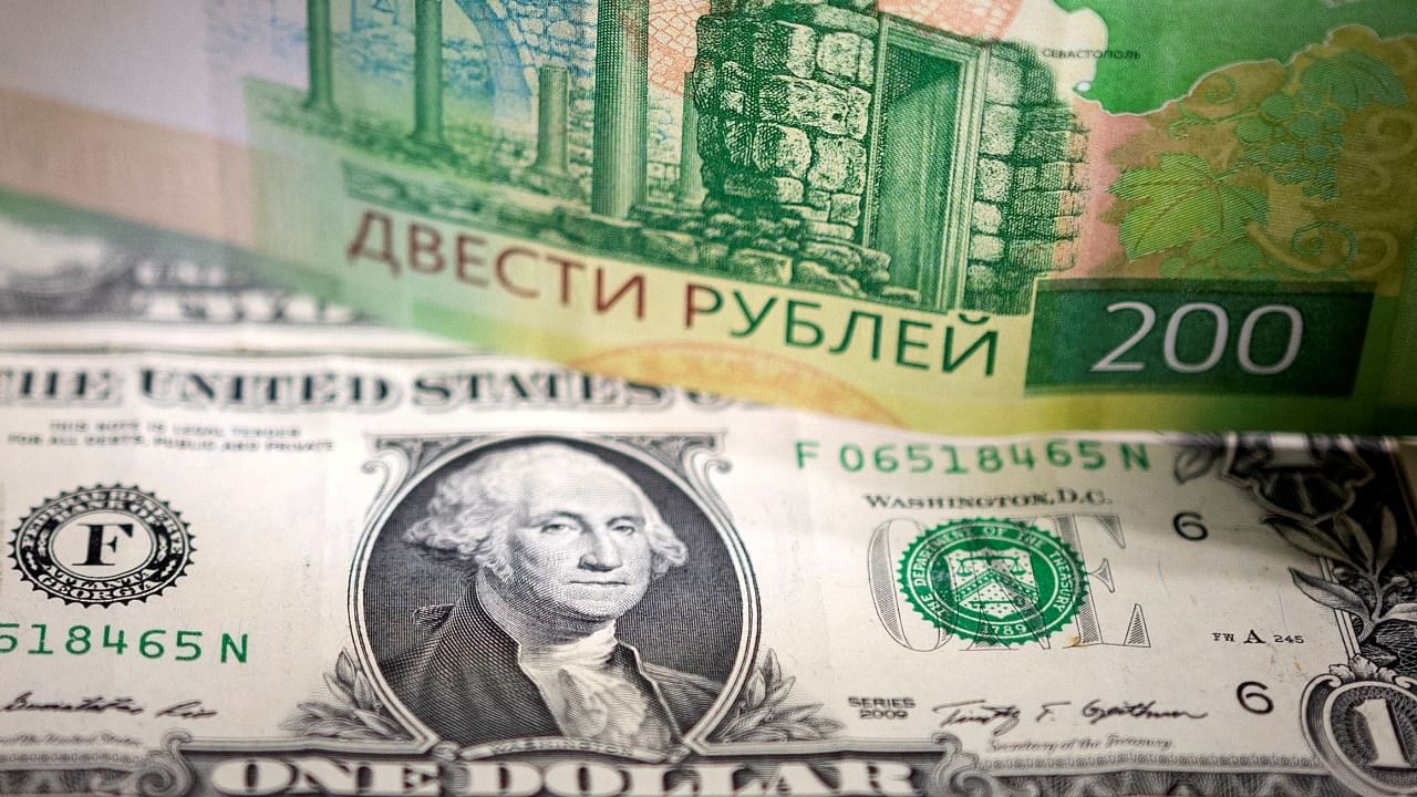 A modicum of calm returned to currency markets after officials from Russia and Ukraine held an initial round of ceasefire talks, four days after Russia invaded its neighbour, with the euro back at around $1.12 after tumbling as low as $1.11210 at one point on Monday. Credit: Reuters File Photo