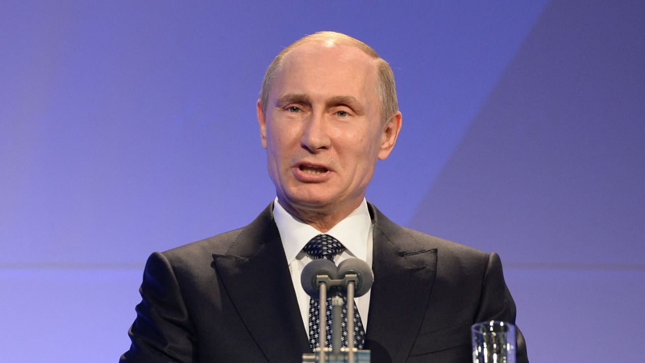 Russian President Vladimir Putin. Credit: AFP File Photo