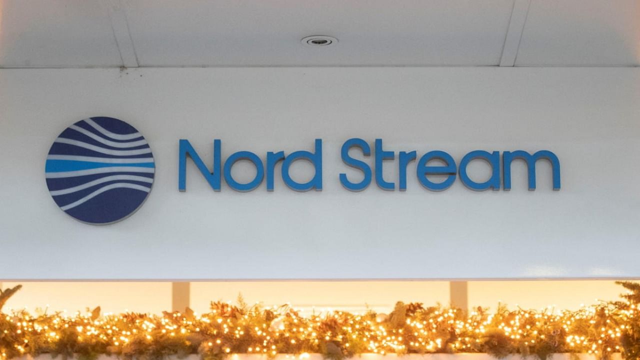 The logo of Nord Stream AG is seen at its headquarters in Zug. Credit: Reuters Photo