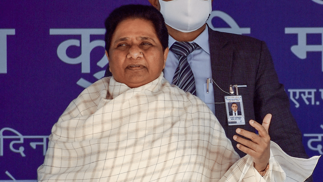 Bahujan Samaj Party (BSP) President Mayawati. Credit: PTI Photo