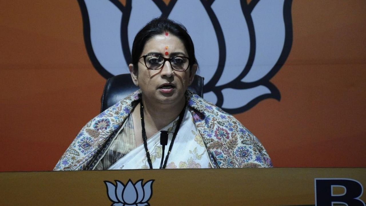 Smriti Irani said that the BPR&D as well as the National Institute of Public Cooperation and Child Development will work on a plan to introduce safety training. Credit: IANS file photo