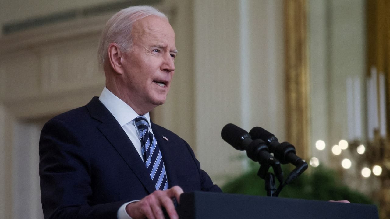 US President Joe Biden. Credit: Reuters Photo