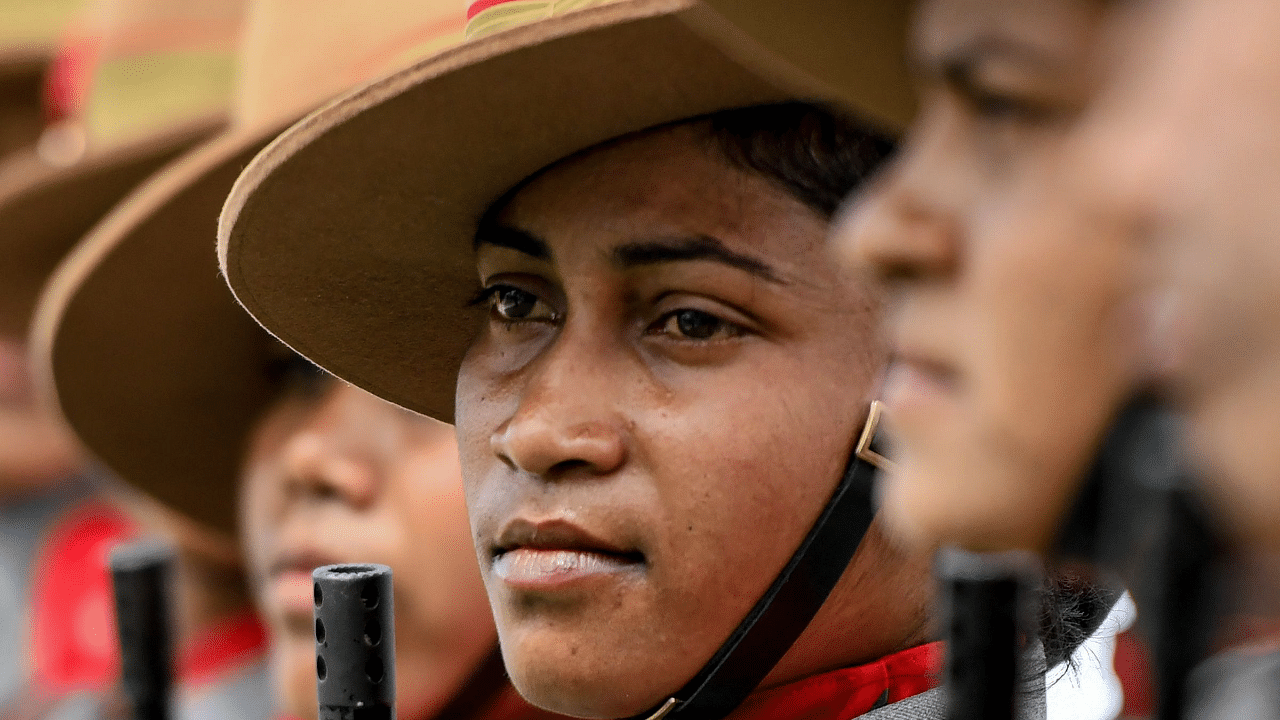 An Indian Cadet of Assam Rifles. Credit: AFP Photo
