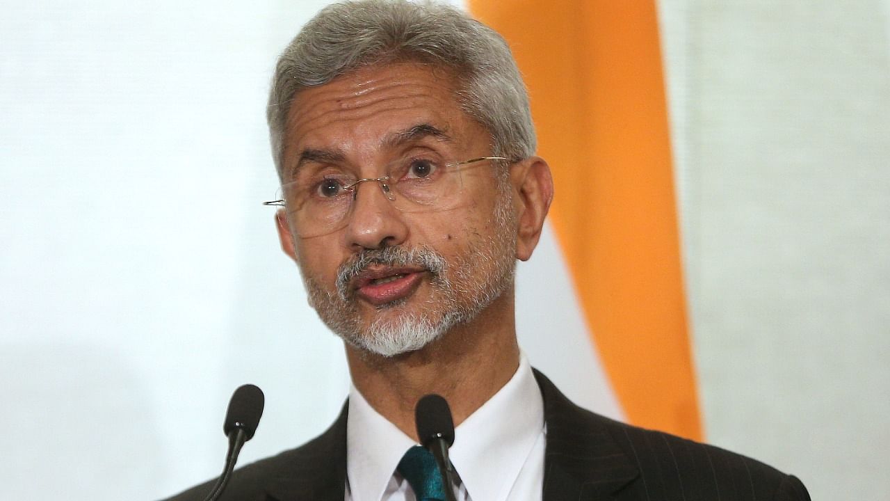 Udasi met Jaishankar and requested him to help bring Naveen’s body at the earliest. Credit: AP/PTI File Photo
