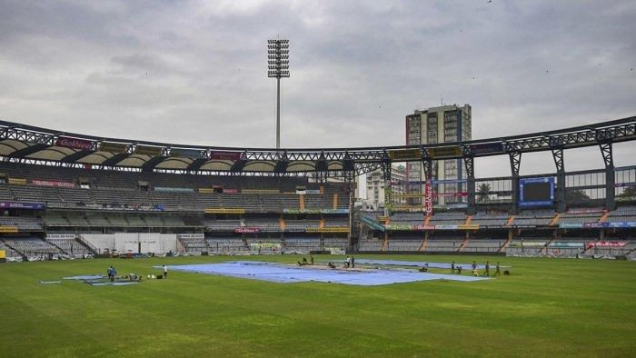 A view of Wankhede stadium in Mumbai. Credit: PTI Photo