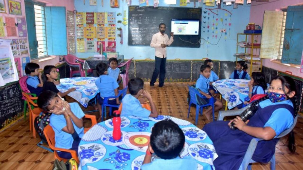 The teachers will be trained on new resource material concentrating on learning recovery and an activity book will be provided to them to assess the children. Credit: DH Photo