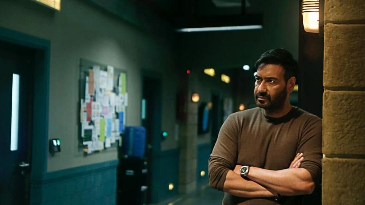 Ajay Devgn in a still from 'Rudra'. Credit: IANS Photo