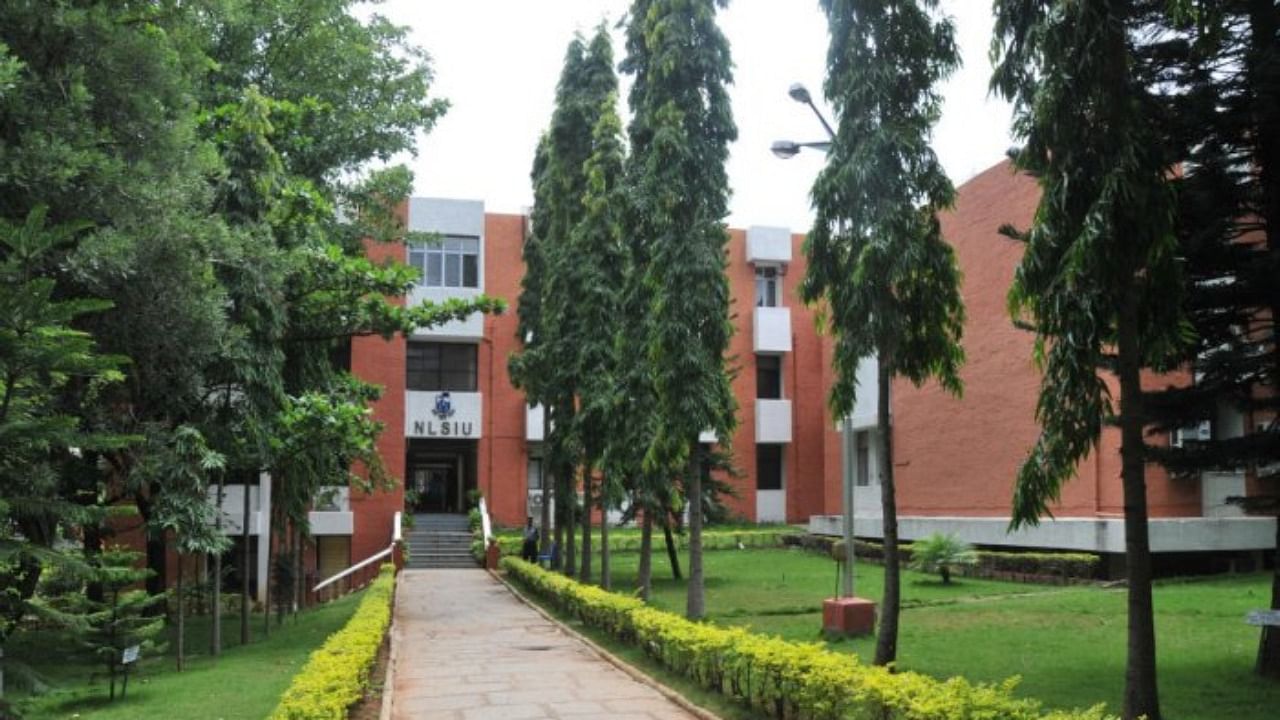 National Law School of India University (NLSIU) at Teachers Colony of Chandra Layout Extension in Bangalore. Credit: DH File Photo