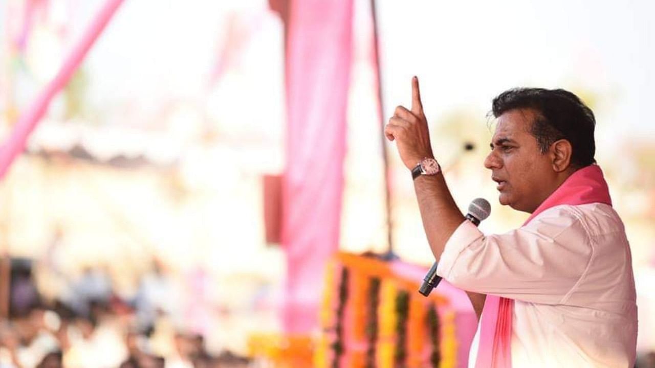 KT Rama Rao. Credit: DH File Photo