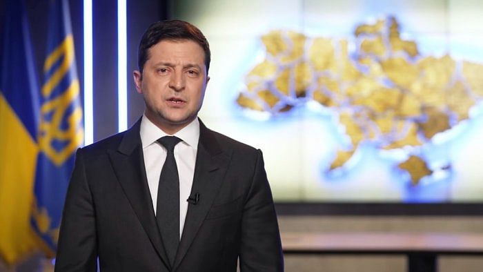 Ukrainian President Volodymyr Zelenskyy. Credit: AP