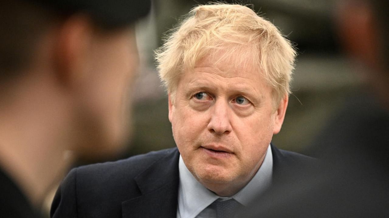 British PM Boris Johnson. Credit: Reuters Photo