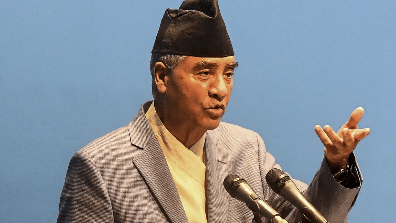 Nepal's newly appointed Prime Minister Sher Bahadur Deuba. Credit: AFP Photo