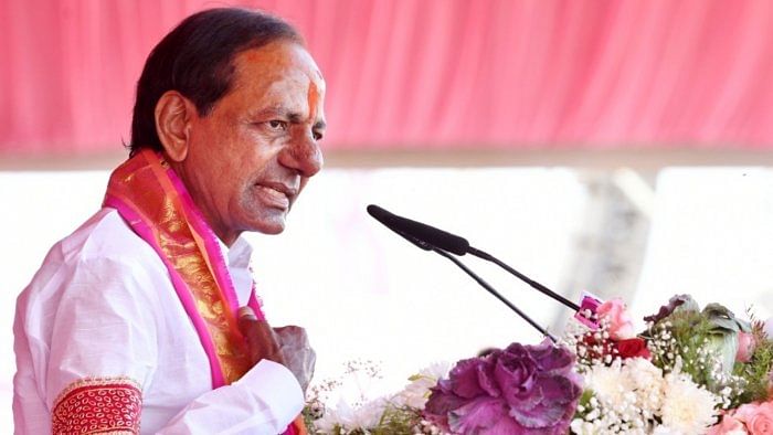 Telangana Chief Minister K Chandrasekhar Rao. Credit: IANS Photo