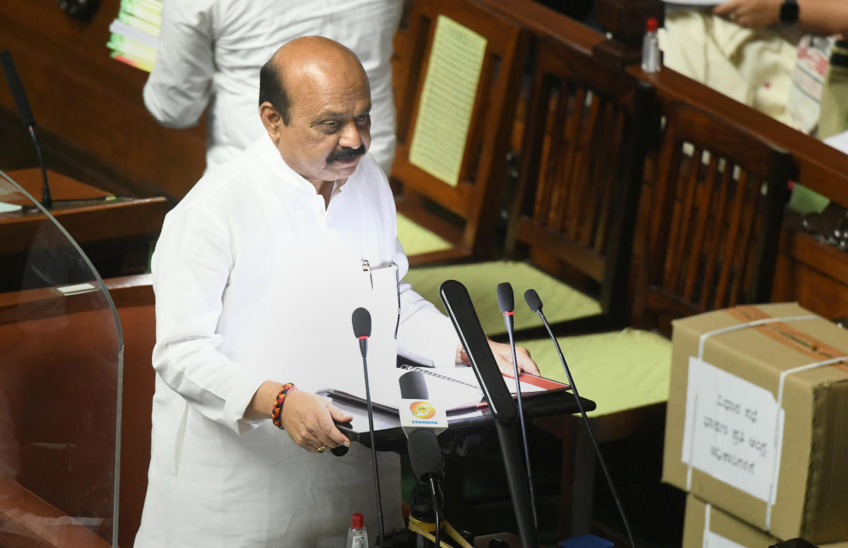 Chief Minister Basavaraj Bommai. Credit: PTI Photo