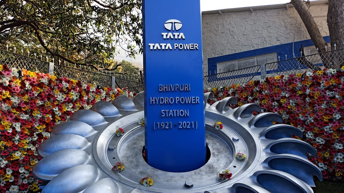 Tata's Bhivpuri power plant. Credit: Twitter/ @TataPower