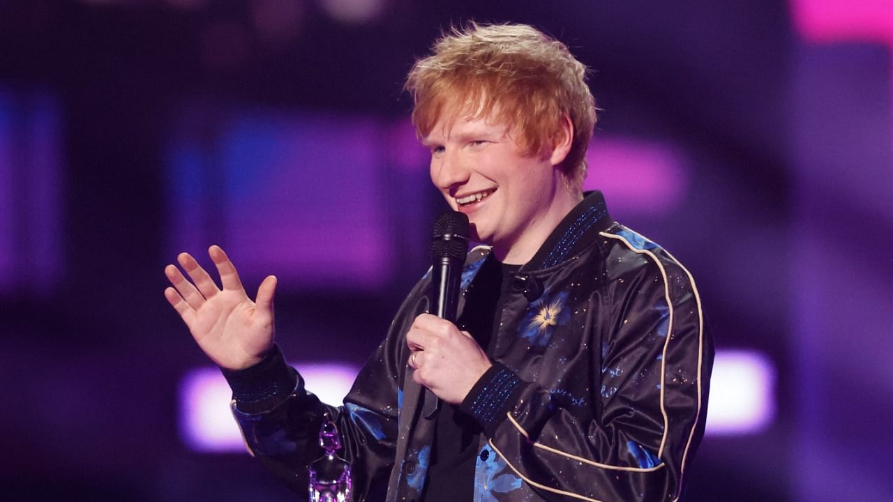 British singer-songwriter Ed Sheeran. Credit: Reuters File Photo