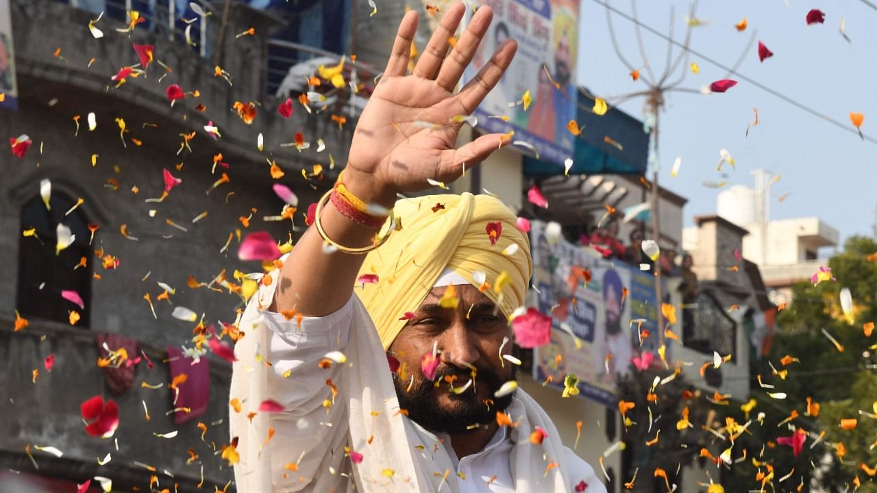 Punjab Chief Minister Charanjit Singh Channi. Credit: AFP Photo