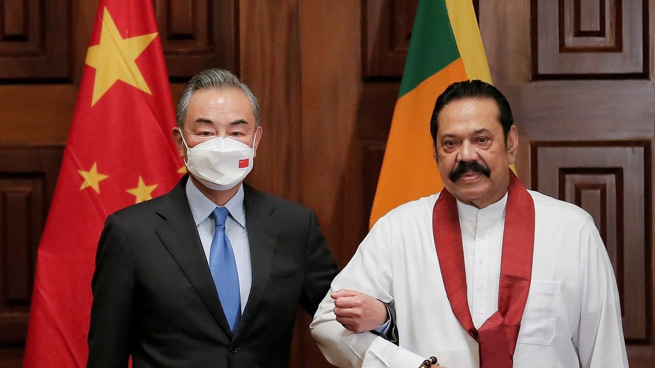 Chinese Foreign Minister Wang Yi visits Sri Lanka. Credit: Reuters Photo