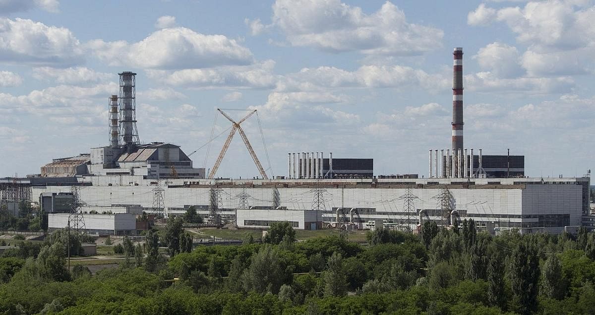 Chernobyl nuclear site in northern Ukraine. Credit: IANS Photo
