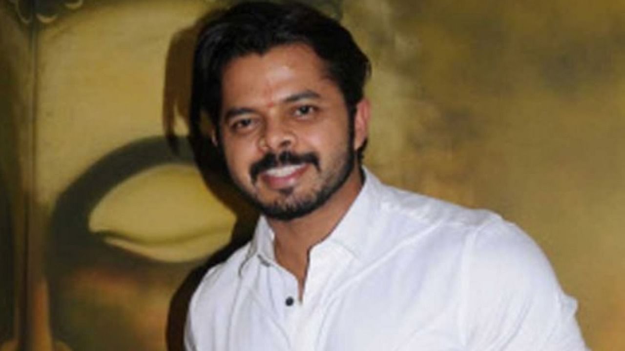 Sreesanth file photo. Credit: DH Photo