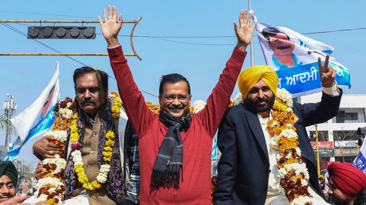 Kejriwal's AAP had suffered in 2017 because he was doing the tango with some questionable radical Sikh elements. Credit: AFP Photo