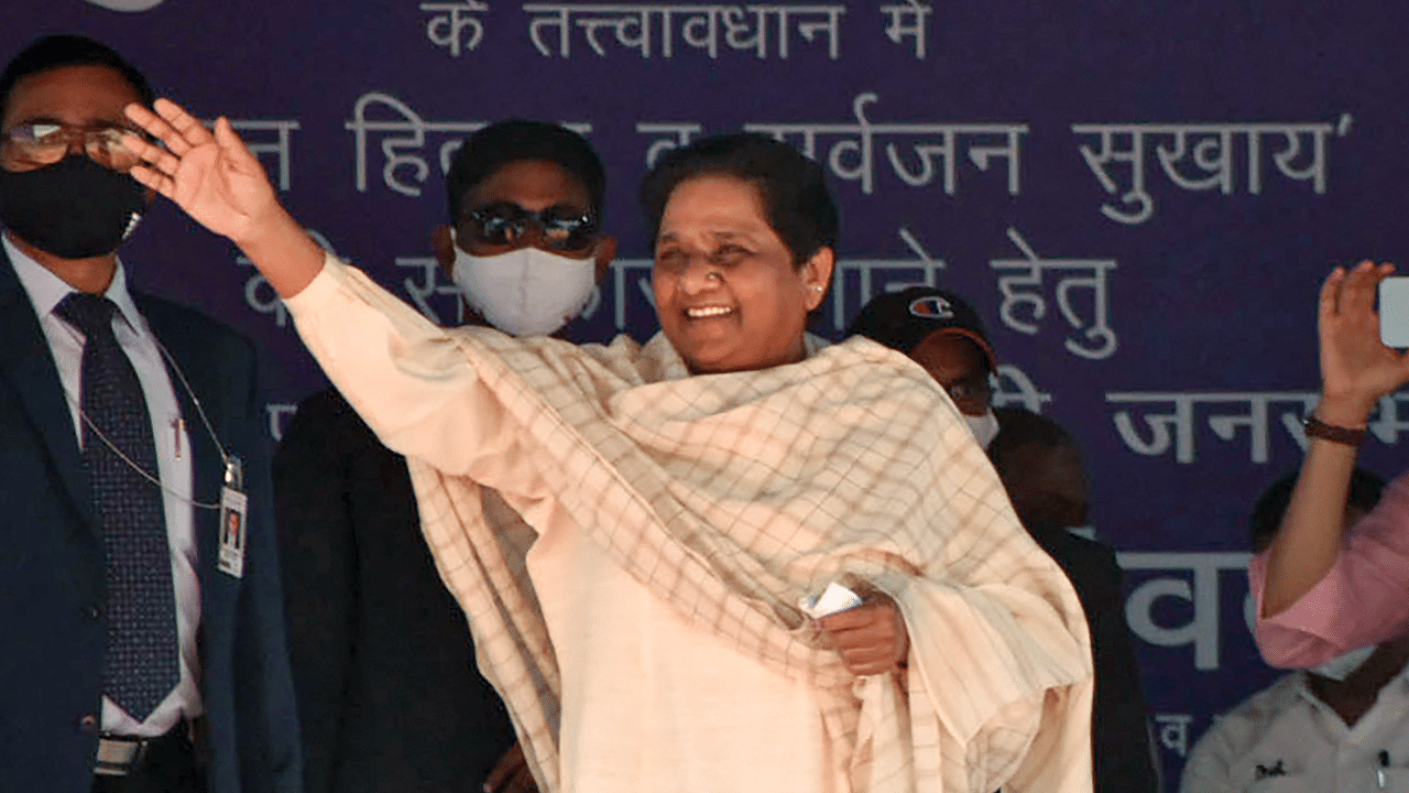 Bahujan Samaj Party chief Mayawati. Credit: PTI Photo