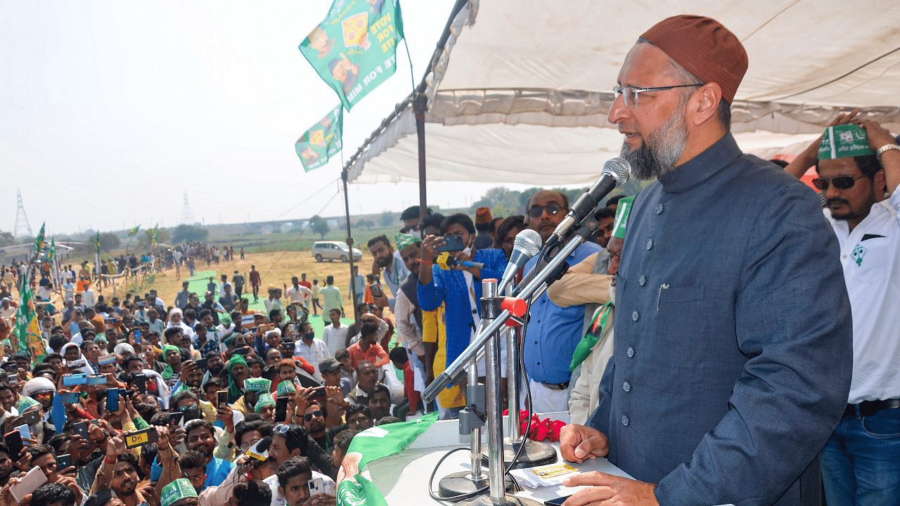 AIMIM Party President Asaduddin Owaisi. Credit: PTI Photo