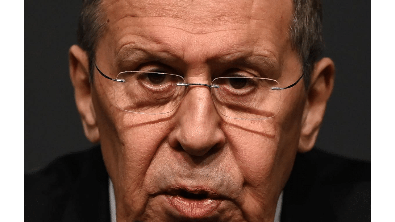 Russia's Foreign Minister Sergei Lavrov. Credit: AFP Photo