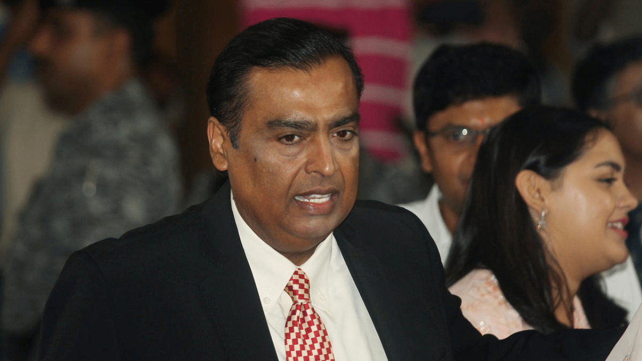 Mukesh Ambani. Credit: Reuters file photo