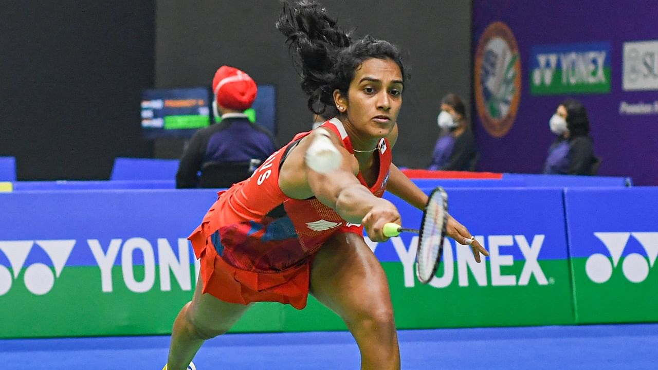 Two-time Olympic medallist P V Sindhu. Credit: PTI Photo