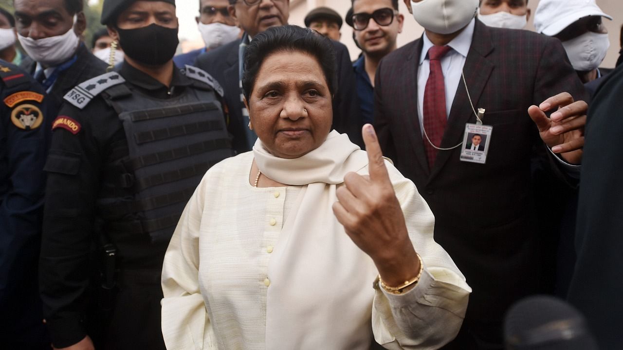 BSP supremo Mayawati. Credit: PTI File Photo