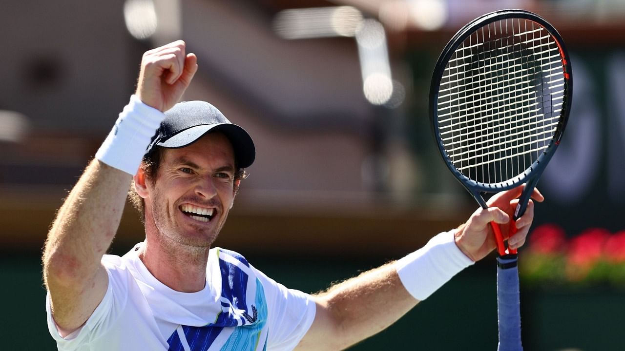 British tennis star Andy Murray. Credit: AFP Photo