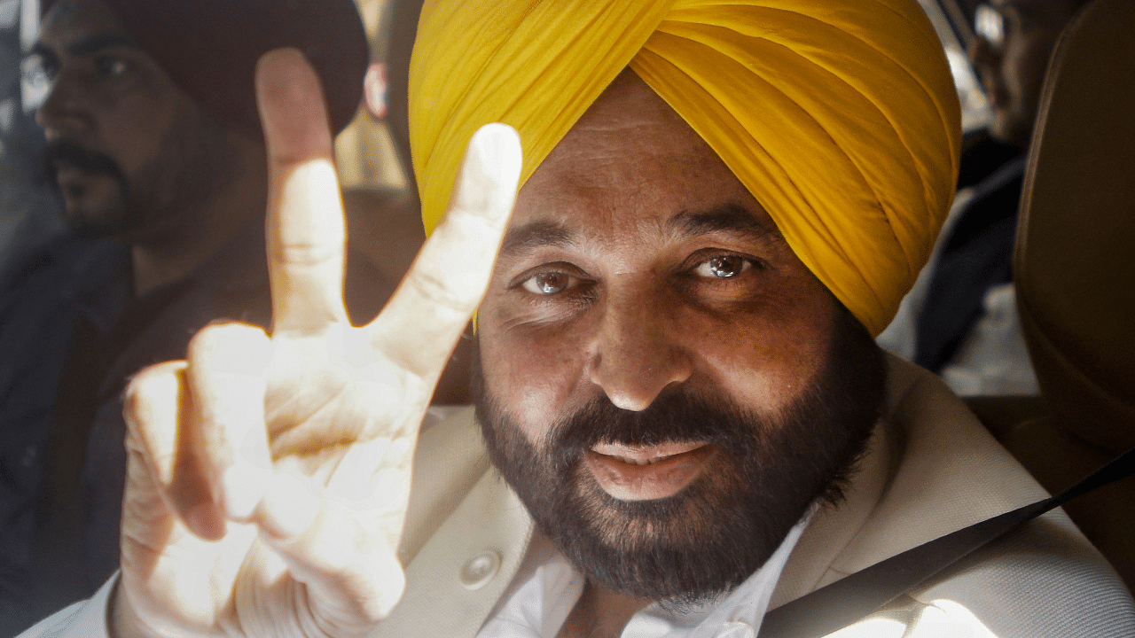 Punjab chief minister-designate Bhagwant Mann. Credit: PTI Photo