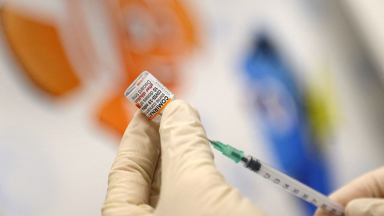 He said Pfizer is working on developing a vaccine that prevents infection in addition to preventing hospitalizations and severe cases of the virus, adding that making long-lasting vaccines is also a priority. Credit: Reuters File Photo