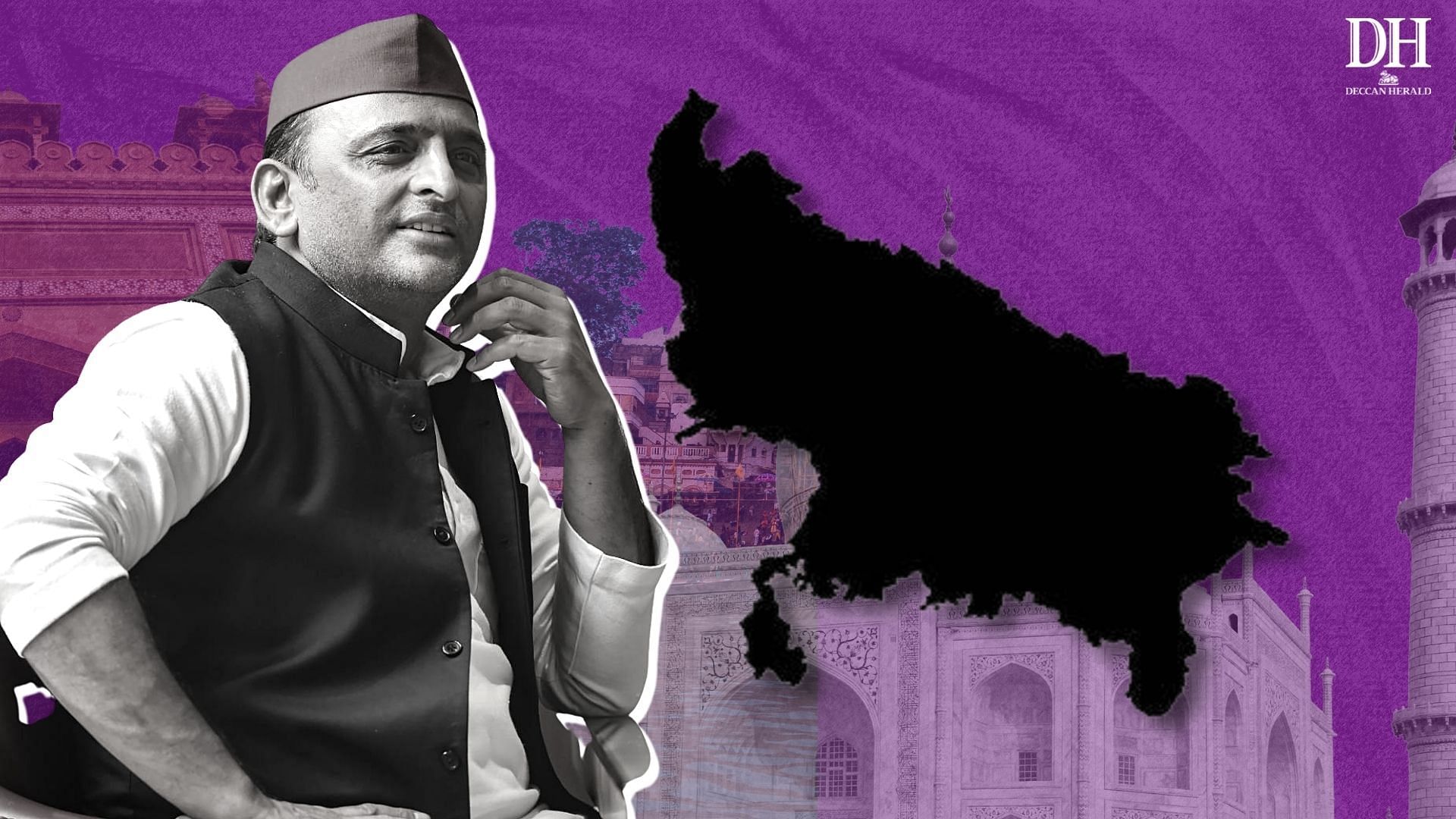 Samajwadi Party President Akhilesh Yadav. Credit: DH Creative