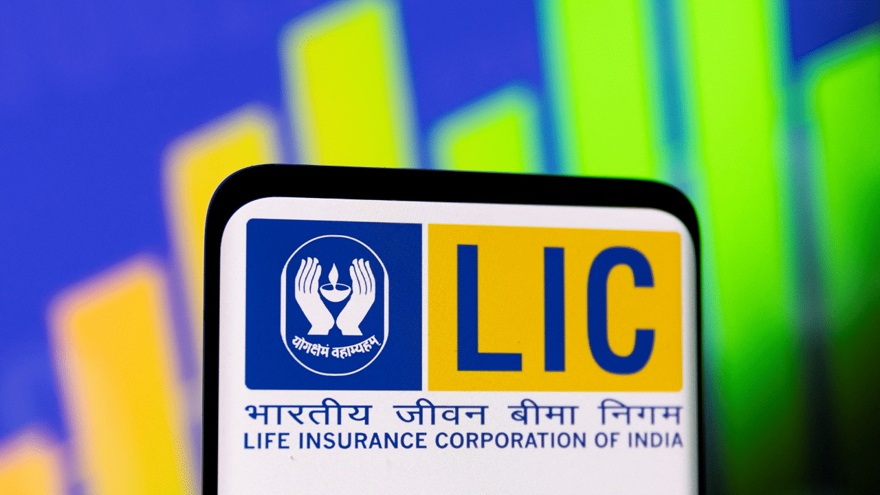 Life Insurance Corporation of India (LIC) logo. Credit: Reuters Photo