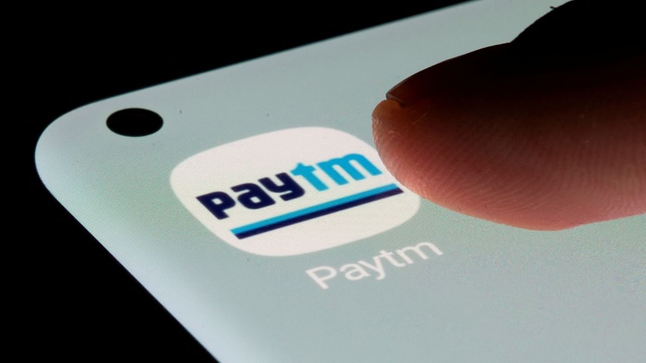 hares of Paytm, formally known as One 97 Communications Ltd., tumbled as much as 14.7% Monday. Credit: Reuters Photo