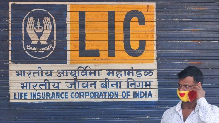 LIC's embedded value, which is a measure of the consolidated shareholder's value in an insurance company, was pegged at about Rs 5.4 lakh crore as of September 30, 2021. Credit: Reuters Photo