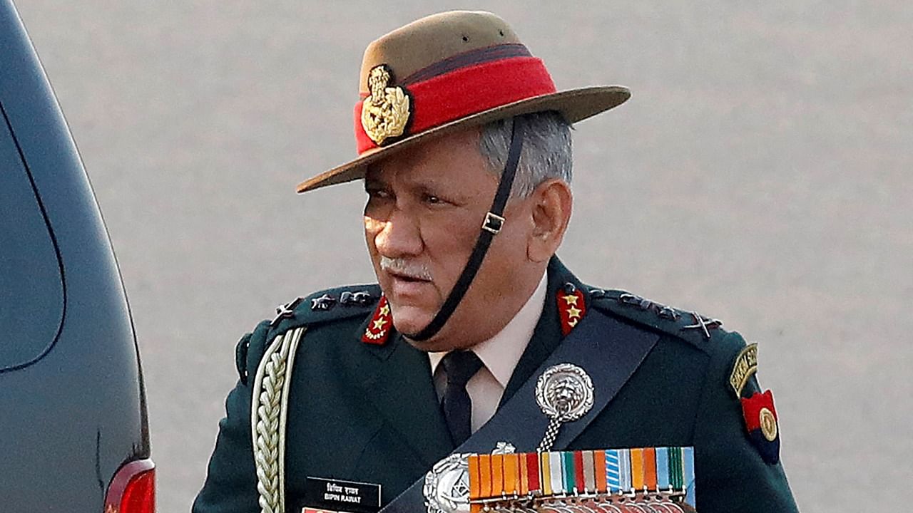 General Bipin Rawat. Credit: Reuters File Photo
